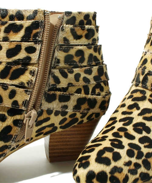 ROSE BUD（ローズバッド）の「(JEFFREY CAMPBELL)12C11-D11-A21A BENATAR 4BCKL BOOTIE（ブーツ・レディース・ブラック/ベージュ・35/36/37/38/39）」の10枚目の写真