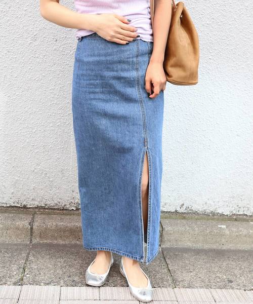 EDIT. FOR LULU（エディットフォールル）の「デニムタイトスリット  