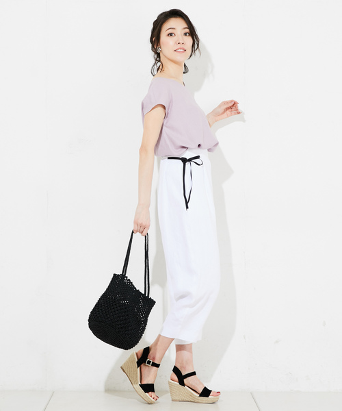 RIVE DROITE（リヴドロワ）の「ウエッジサンダル-（サンダル・レディース・ブラック/イエロー・LARGE/MEDIUM/SMALL）」の10枚目の写真