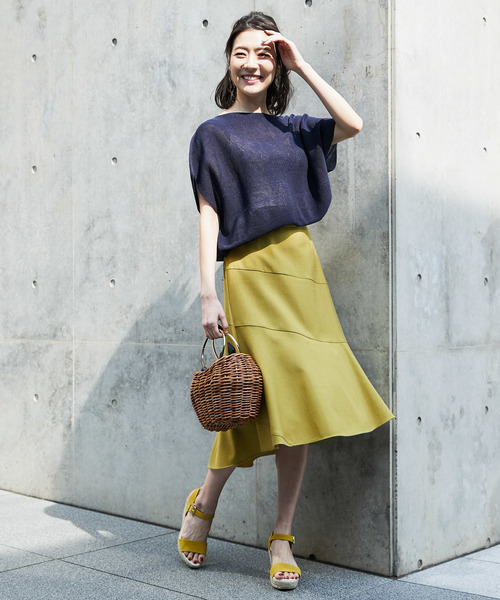 RIVE DROITE（リヴドロワ）の「ウエッジサンダル-（サンダル・レディース・ブラック/イエロー・LARGE/MEDIUM/SMALL）」の11枚目の写真