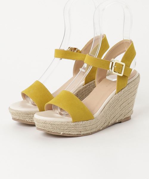 RIVE DROITE（リヴドロワ）の「ウエッジサンダル-（サンダル・レディース・ブラック/イエロー・LARGE/MEDIUM/SMALL）」の14枚目の写真