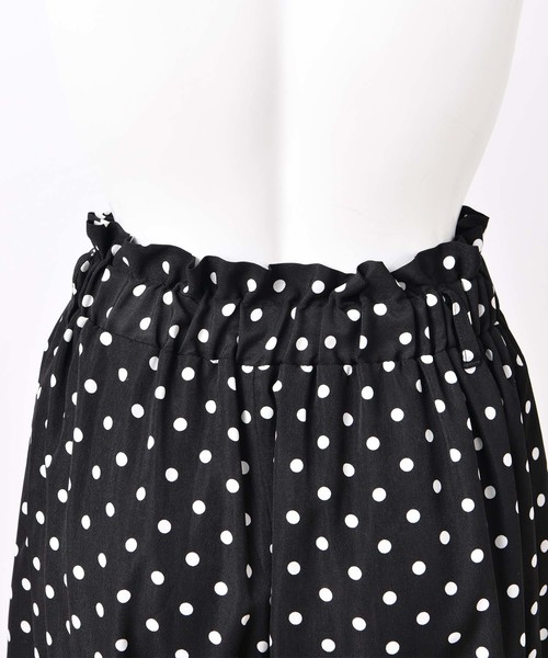 one after another NICE CLAUP(ワンアフターアナザーナイスクラップ)の「ウエストリボンパンツ(その他パンツ・レディース・ブラック/ネイビー/ストライプ/ドット・FREE)」の19枚目の写真