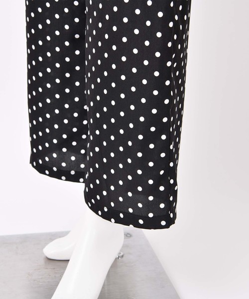 one after another NICE CLAUP(ワンアフターアナザーナイスクラップ)の「ウエストリボンパンツ(その他パンツ・レディース・ブラック/ネイビー/ストライプ/ドット・FREE)」の21枚目の写真