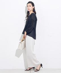 un dix cors | スリットワイドパンツ(その他パンツ)