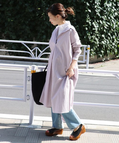 eness（エネス）の「【ENESS/エネス】別注ウェッジサンダル◆（サンダル・レディース・ブラック/ブラウン系その他・36/37/38）」の4枚目の写真