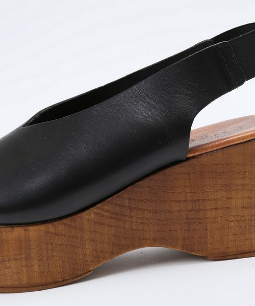 eness（エネス）の「【ENESS/エネス】別注ウェッジサンダル◆（サンダル・レディース・ブラック/ブラウン系その他・36/37/38）」の11枚目の写真