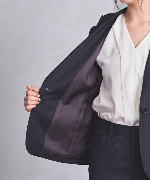 UNITED ARROWS（ユナイテッドアローズ）の「UPCB REDA ピンストライプ  