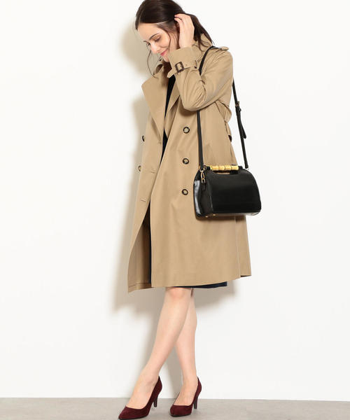 green label relaxing（グリーンレーベルリラクシング）の「CS ストレートバンブー2WAYバッグ ◆（ショルダーバッグ・レディース・ブラック/モカ/イエロー・FREE）」の13枚目の写真