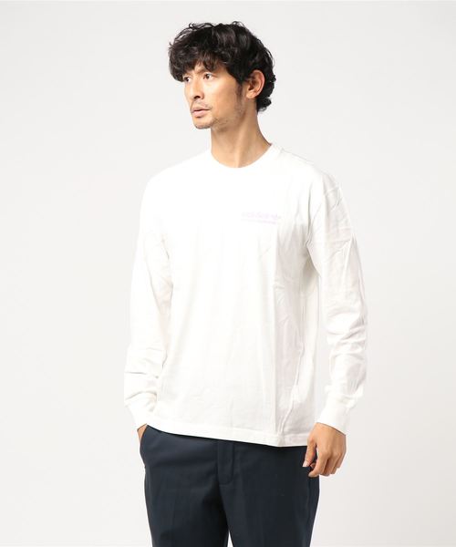 adidas（アディダス）の「カバル グラフィックロングスリーブTシャツ [KAVAL GRP LS TEE] アディダスオリジナルス（Tシャツ/カットソー・メンズ・ブラック/オフホワイト/ホワイト系その他・SMALL/MEDIUM/LARGE/X-LARGE/XX-LARGE/X-SMALL/XXX-LARGE）」の8枚目の写真