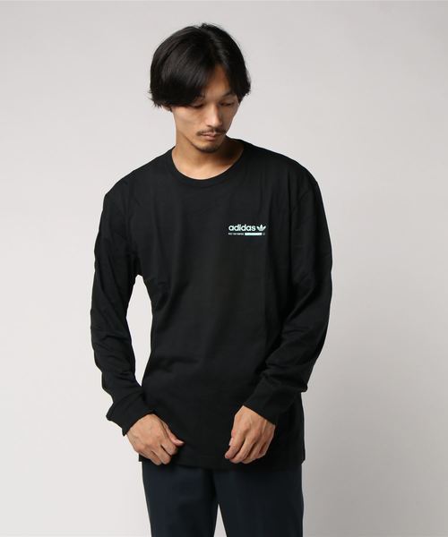 adidas（アディダス）の「カバル グラフィックロングスリーブTシャツ [KAVAL GRP LS TEE] アディダスオリジナルス（Tシャツ/カットソー・メンズ・ブラック/オフホワイト/ホワイト系その他・SMALL/MEDIUM/LARGE/X-LARGE/XX-LARGE/X-SMALL/XXX-LARGE）」の7枚目の写真