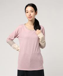 【wordtrobe】30/-SZ天竺袖切替 ロンT