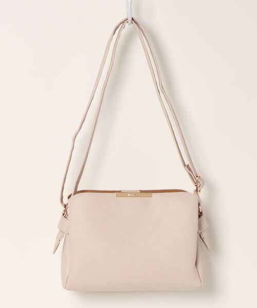 ALTROSE（アルトローズ）の「ショルダーバッグ [シャルナ]（ショルダーバッグ・レディース・ブラック/ベージュ/ネイビー/グレー/ピンク/アイボリー/ライトブルー/ブラック系その他/ワイン/ライトグレー/ライトパープル/カーキ/ブラウン/ライトベージュ/ダークネイビー/キャメル/ダークグリーン/スミクロ・FREE）」の9枚目の写真