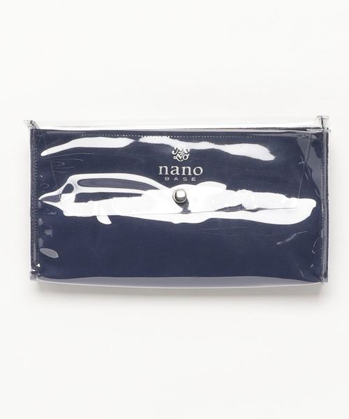 NANO universe(ナノユニバース)の「:PVCクラッチ(クラッチバッグ・メンズ・ブラック/ネイビー/ナチュラル・FREE)」の3枚目の写真