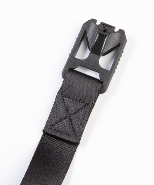 alfredoBANNISTER（アルフレッドバニスター）の「ミリタリーナイロンベルト（ベルト・メンズ・ブラック/ネイビー/ホワイト・フリー）」の6枚目の写真