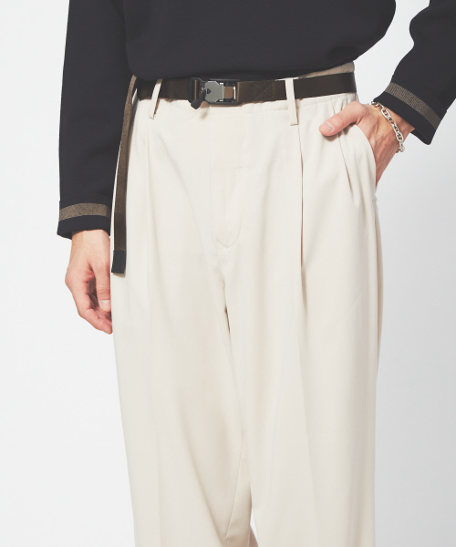 alfredoBANNISTER（アルフレッドバニスター）の「ミリタリーナイロンベルト（ベルト・メンズ・ブラック/ネイビー/ホワイト・フリー）」の7枚目の写真