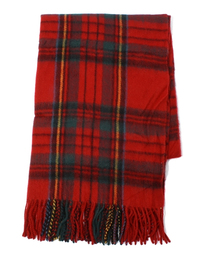 salut! | チェックショール(マフラー)