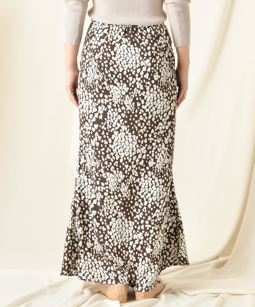 DouDou（ドゥドゥ）の「小柄マーメイドスカート（スカート・レディース・ブラウン/ベージュ/ラベンダー・36/38）」の13枚目の写真