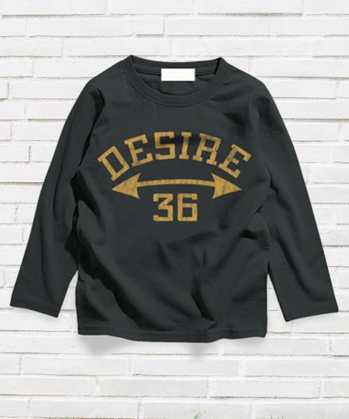 THE CASUAL（カジュアル）の「プリント長袖Tシャツ ロンT キッズ（Tシャツ/カットソー・キッズ・G/J/R/B/D/O/L/T/N/A/S/H/K/E/P/C/M/F/I/Q・110cm/120cm/130cm）」の5枚目の写真