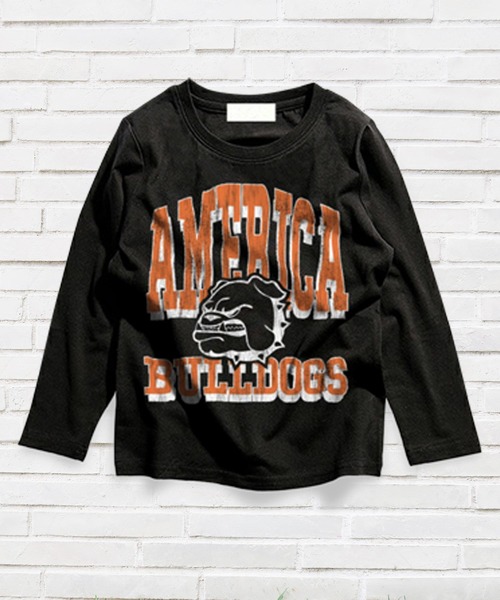 THE CASUAL（カジュアル）の「プリント長袖Tシャツ ロンT キッズ（Tシャツ/カットソー・キッズ・G/J/R/B/D/O/L/T/N/A/S/H/K/E/P/C/M/F/I/Q・110cm/120cm/130cm）」の9枚目の写真