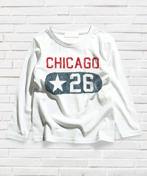 THE CASUAL（カジュアル）の「プリント長袖Tシャツ ロンT キッズ（Tシャツ/カットソー・キッズ・G/J/R/B/D/O/L/T/N/A/S/H/K/E/P/C/M/F/I/Q・110cm/120cm/130cm）」の14枚目の写真