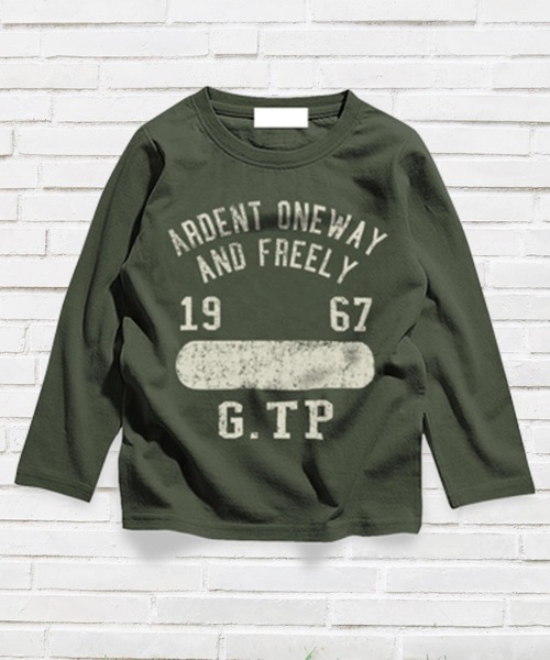 THE CASUAL（カジュアル）の「プリント長袖Tシャツ ロンT キッズ（Tシャツ/カットソー・キッズ・G/J/R/B/D/O/L/T/N/A/S/H/K/E/P/C/M/F/I/Q・110cm/120cm/130cm）」の15枚目の写真