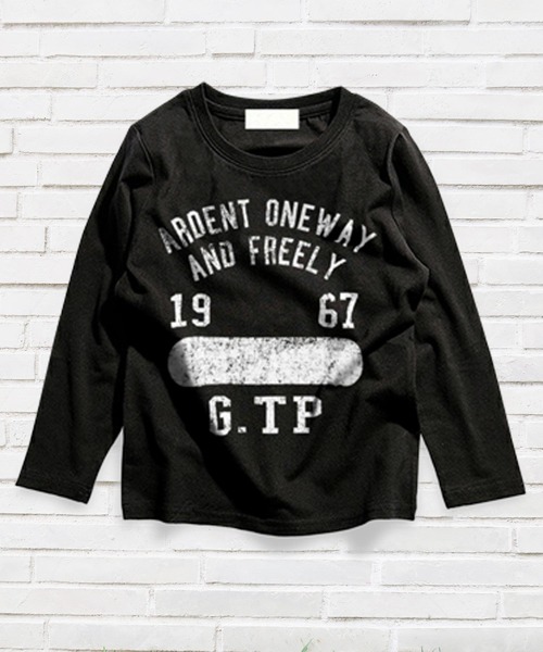 THE CASUAL（カジュアル）の「プリント長袖Tシャツ ロンT キッズ（Tシャツ/カットソー・キッズ・G/J/R/B/D/O/L/T/N/A/S/H/K/E/P/C/M/F/I/Q・110cm/120cm/130cm）」の16枚目の写真