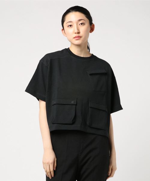 BEAMS BOY（ビームスボーイ）の「BEAMS BOY / カナディアン ポケットT（Tシャツ/カットソー・レディース・グレー/ブラック/ホワイト系その他5・ONE SIZE）」の20枚目の写真