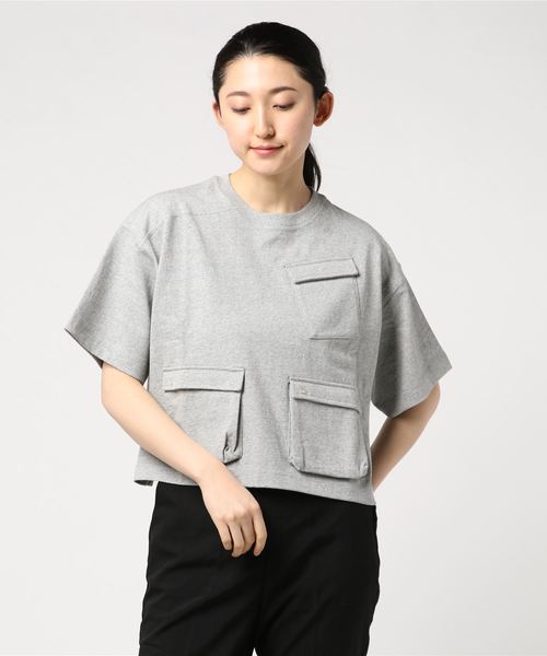 BEAMS BOY（ビームスボーイ）の「BEAMS BOY / カナディアン ポケットT（Tシャツ/カットソー・レディース・グレー/ブラック/ホワイト系その他5・ONE SIZE）」の17枚目の写真