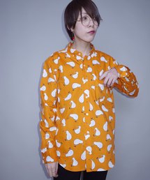 KIWIJUNGLE 19HOLIDAY LS SHIRTS/キウイジャングル総柄シャツ長袖 F