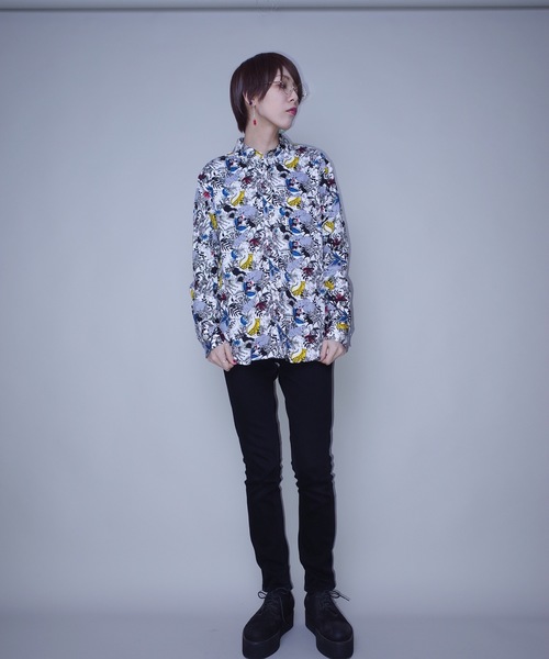 rovtski(ロフトスキー)の「KIWIJUNGLE 19HOLIDAY LS SHIRTS/キウイジャングル総柄シャツ長袖 F(シャツ/ブラウス・レディース・その他/その他5/その他1/その他3/その他2/その他4・MEDIUM/LARGE)」の12枚目の写真