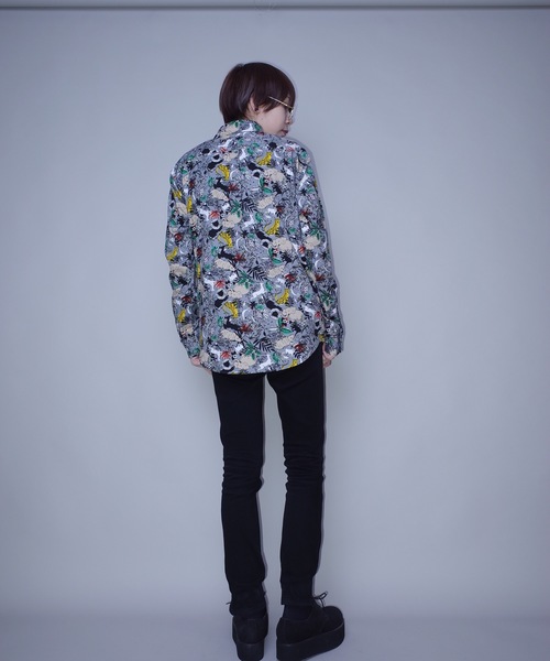 rovtski(ロフトスキー)の「KIWIJUNGLE 19HOLIDAY LS SHIRTS/キウイジャングル総柄シャツ長袖 F(シャツ/ブラウス・レディース・その他/その他5/その他1/その他3/その他2/その他4・MEDIUM/LARGE)」の15枚目の写真