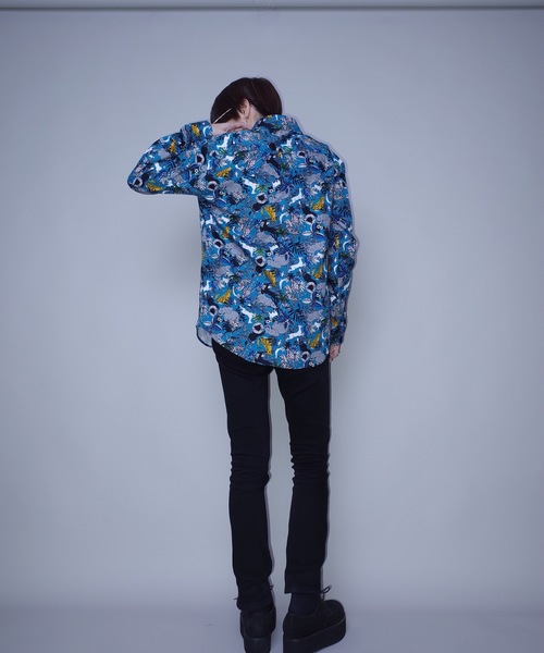 rovtski(ロフトスキー)の「KIWIJUNGLE 19HOLIDAY LS SHIRTS/キウイジャングル総柄シャツ長袖 F(シャツ/ブラウス・レディース・その他/その他5/その他1/その他3/その他2/その他4・MEDIUM/LARGE)」の17枚目の写真