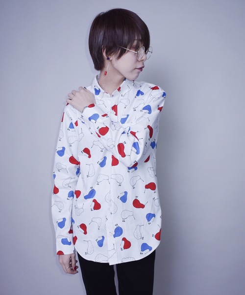 rovtski(ロフトスキー)の「KIWIJUNGLE 19HOLIDAY LS SHIRTS/キウイジャングル総柄シャツ長袖 F(シャツ/ブラウス・レディース・その他/その他5/その他1/その他3/その他2/その他4・MEDIUM/LARGE)」の19枚目の写真