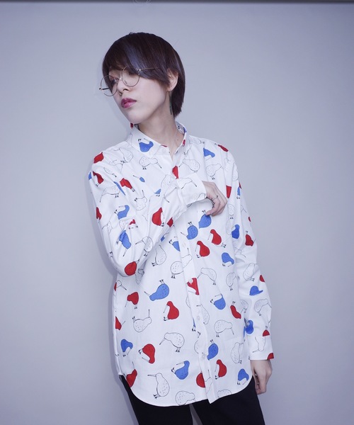 rovtski(ロフトスキー)の「KIWIJUNGLE 19HOLIDAY LS SHIRTS/キウイジャングル総柄シャツ長袖 F(シャツ/ブラウス・レディース・その他/その他5/その他1/その他3/その他2/その他4・MEDIUM/LARGE)」の20枚目の写真