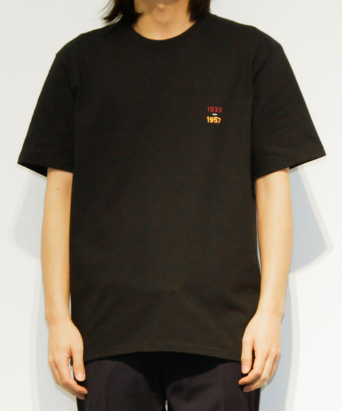 ONE DAY KMC (ワンデイケーエムシー)の「soe / Lettered T-Shirt(Tシャツ/カットソー・メンズ・ホワイト/ブラック・0/1)」の2枚目の写真