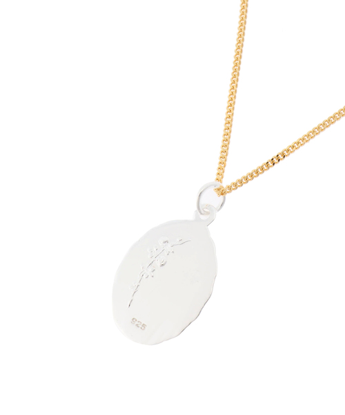 FLAG by ALEXIA STAM（フラッグバイアリシアスタン）の「Short Gold Hem Maria Necklace/ショートゴールドヘムマリアネックレス（ネックレス・レディース・ゴールド・FREE）」の3枚目の写真