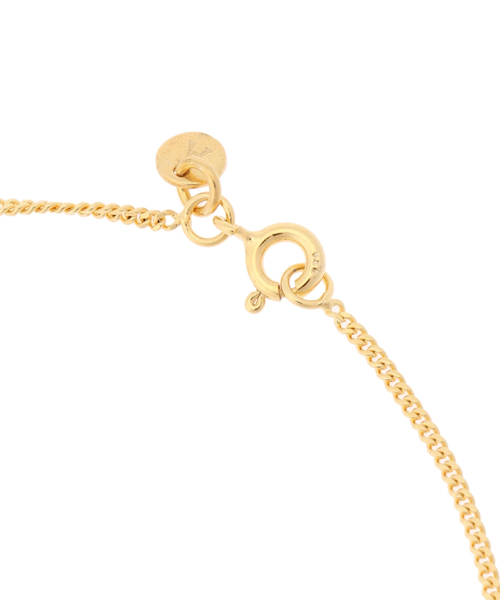 FLAG by ALEXIA STAM（フラッグバイアリシアスタン）の「Short Gold Hem Maria Necklace/ショートゴールドヘムマリアネックレス（ネックレス・レディース・ゴールド・FREE）」の4枚目の写真