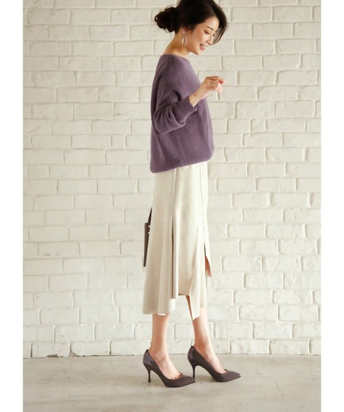STYLE DELI(スタイルデリ)の「【Made in JAPAN】7.5cmポインテッドパンプス/パテント(パンプス・レディース・グレー系その他・23/24/22/22.5)」の9枚目の写真