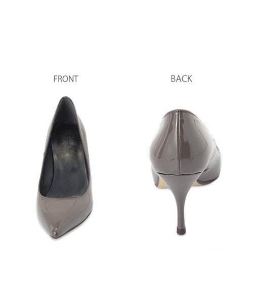 STYLE DELI(スタイルデリ)の「【Made in JAPAN】7.5cmポインテッドパンプス/パテント(パンプス・レディース・グレー系その他・23/24/22/22.5)」の11枚目の写真