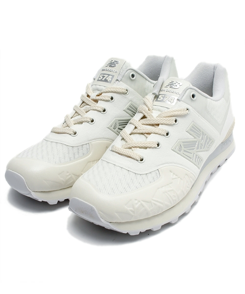 NEW BALANCE（ニューバランス）の「ニューバランス モノトーン カラフル new balance ML574 M（スニーカー・メンズ・ホワイト/ブラック/イエロー/レッド/ベージュ・26cm/28cm/27cm/26.5cm/27.5cm）」の2枚目の写真