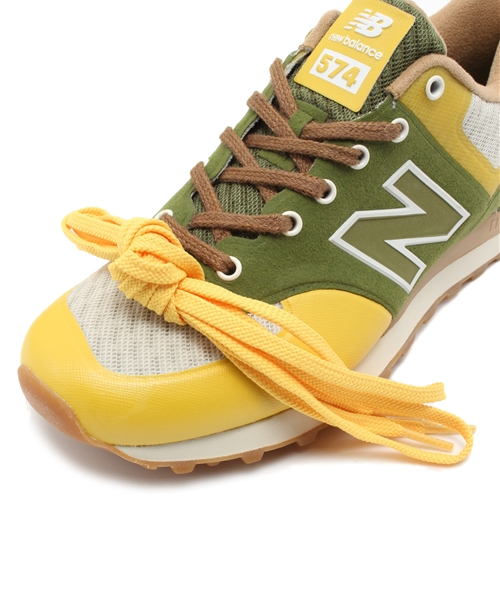 NEW BALANCE（ニューバランス）の「ニューバランス モノトーン カラフル new balance ML574 M（スニーカー・メンズ・ホワイト/ブラック/イエロー/レッド/ベージュ・26cm/28cm/27cm/26.5cm/27.5cm）」の6枚目の写真