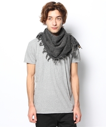 goa（ゴア）の「ムラ染アフガンストール×tee SET（Tシャツ