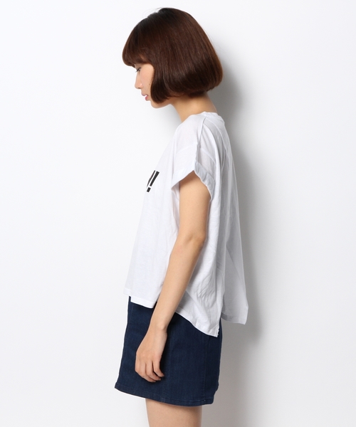 DANCE LB-03（ダンス エルビー・ゼロスリー）の「PUNCH! Tシャツ（Tシャツ/カットソー・レディース・ホワイト系/グレー系/ブラック系・FREE）」の9枚目の写真