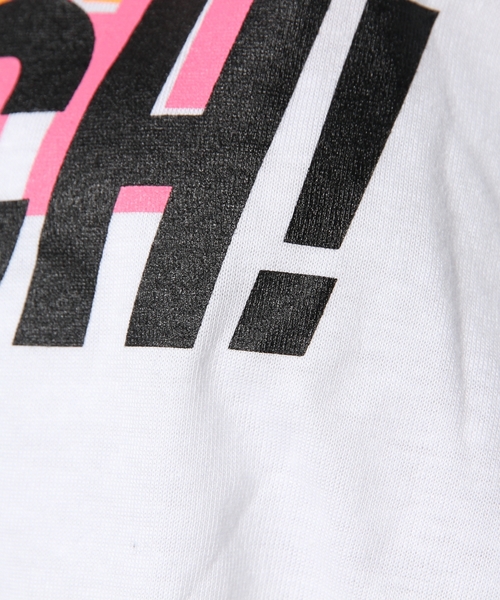 DANCE LB-03（ダンス エルビー・ゼロスリー）の「PUNCH! Tシャツ（Tシャツ/カットソー・レディース・ホワイト系/グレー系/ブラック系・FREE）」の7枚目の写真