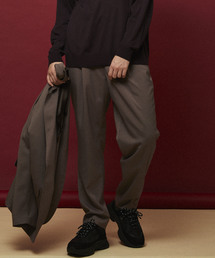 MAISON SPECIAL | 強撚ドライワイドテーパードパンツ【MAISON SPECIAL/メゾンスペシャル】■セットアップ対応■(スラックス)