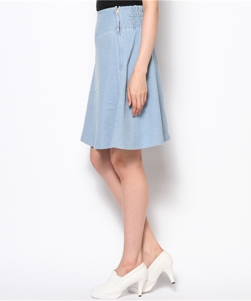 Kastane（カスタネ）の「【Kastane】インディゴサーキュラースカート（スカート・レディース・ブルー/ライトブルー・FREE）」の8枚目の写真