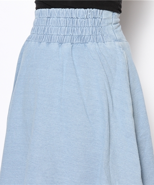 Kastane（カスタネ）の「【Kastane】インディゴサーキュラースカート（スカート・レディース・ブルー/ライトブルー・FREE）」の11枚目の写真
