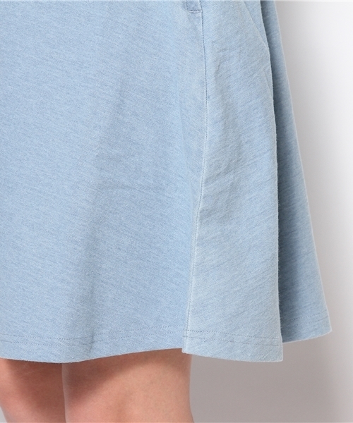 Kastane（カスタネ）の「【Kastane】インディゴサーキュラースカート（スカート・レディース・ブルー/ライトブルー・FREE）」の3枚目の写真