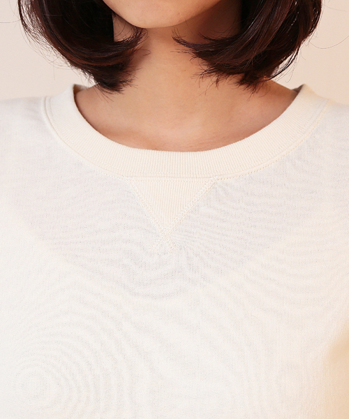 B:MING by BEAMS（ビーミングバイビームス）の「▲1 ビーミング by ビームス / 裏毛コンビプルオーバー（スウェット・レディース・ホワイト系その他/チャコールグレー/トップグレー・ONE SIZE）」の12枚目の写真