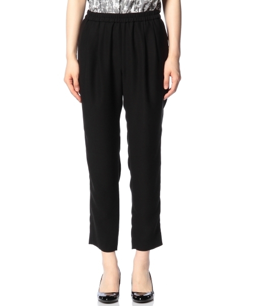 ASTRAET（アストラット）の「ASTRAET(アストラット) ジョーゼットギャザーイージーパンツ◆（その他パンツ・レディース・ブラック・1/0/2）」の9枚目の写真